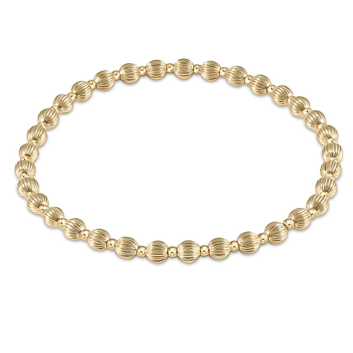 eNewton extends | Dignity Gold 4mm Bead Bracelet