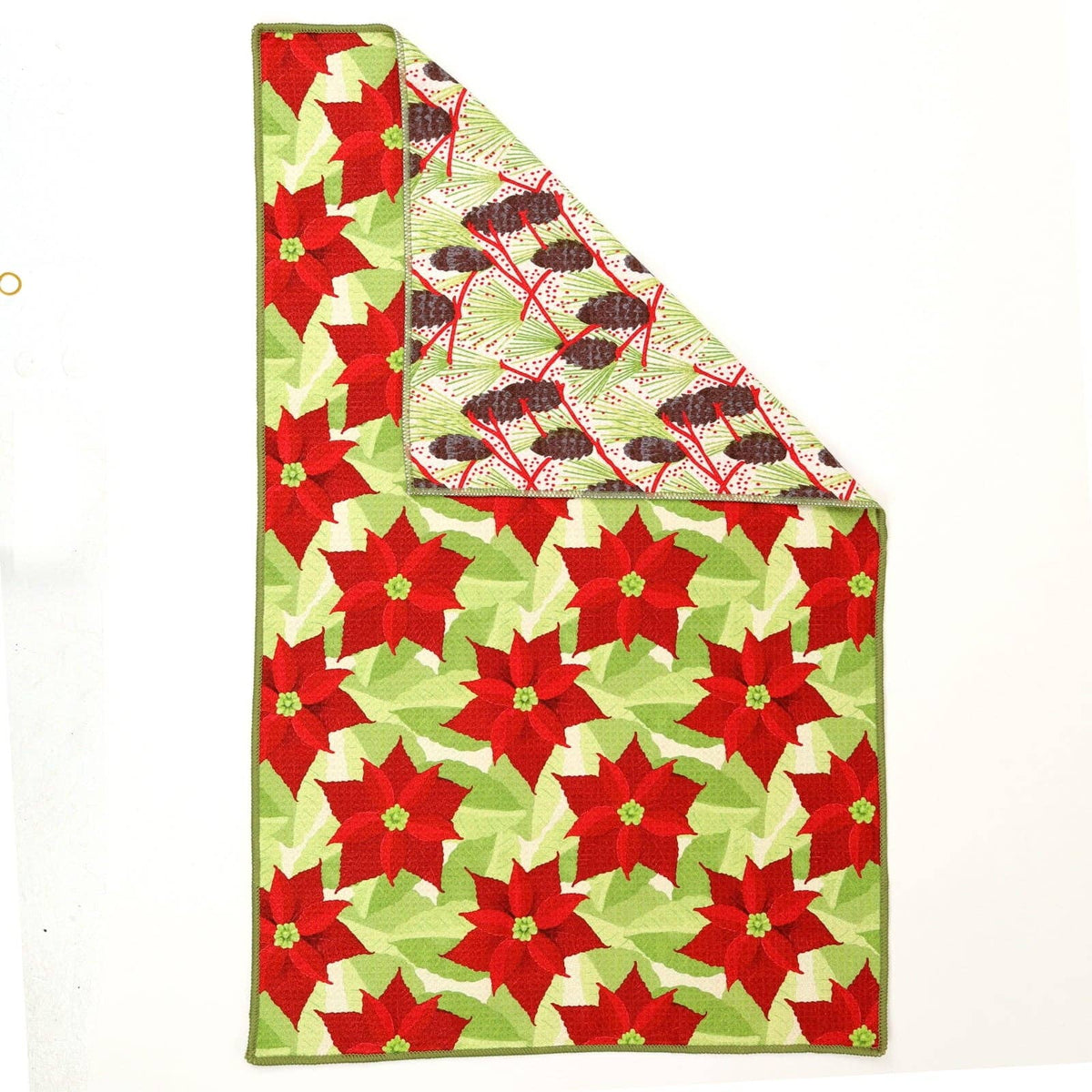 Poinsettia Eco Kitchen Tea Towel