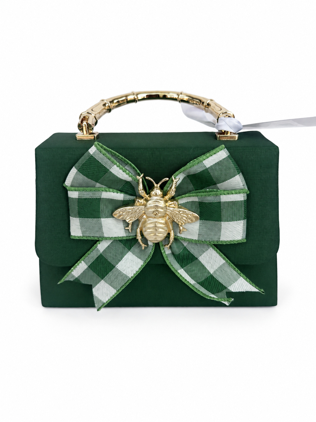 Green Lulu Bag iwth Harvest Bow and Bee