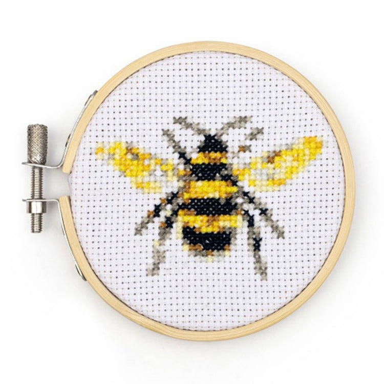 Kikkerland | Mini Cross Stitch Embroidery Kit