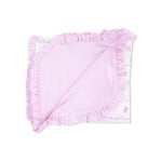 Angel Dear | Dainty Buds and Bows Stripe Ruffle Blanket