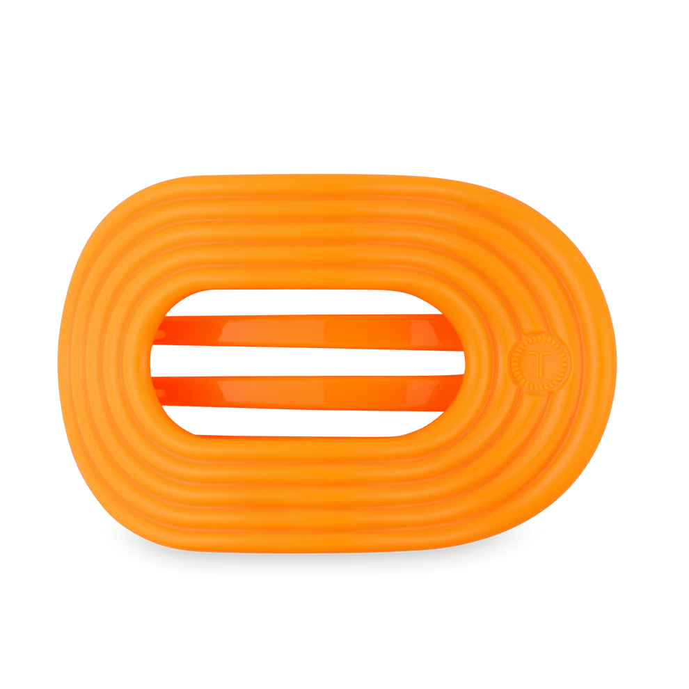Teleties Large Flat Round Hair Clip