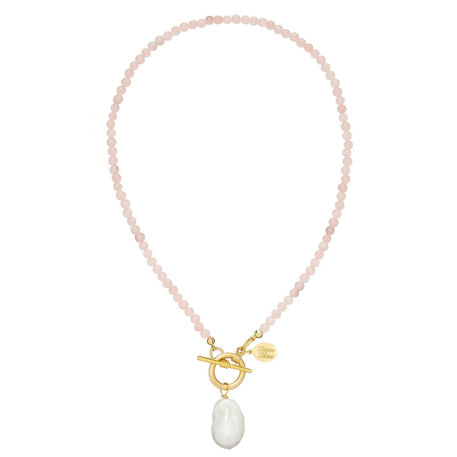 Susan Shaw | Katie Necklace - Light Pink