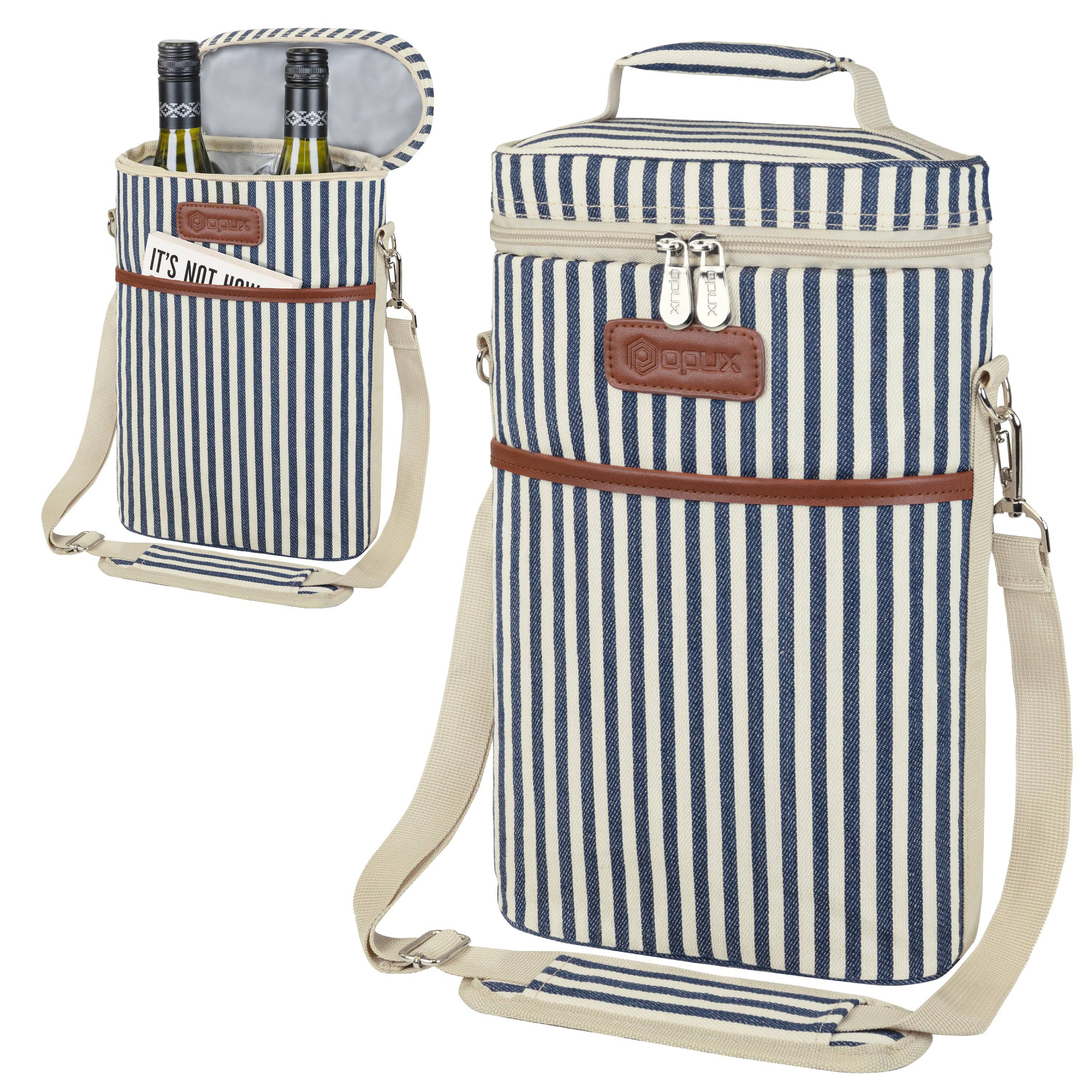 Two Bottle Wine Carrier Bag