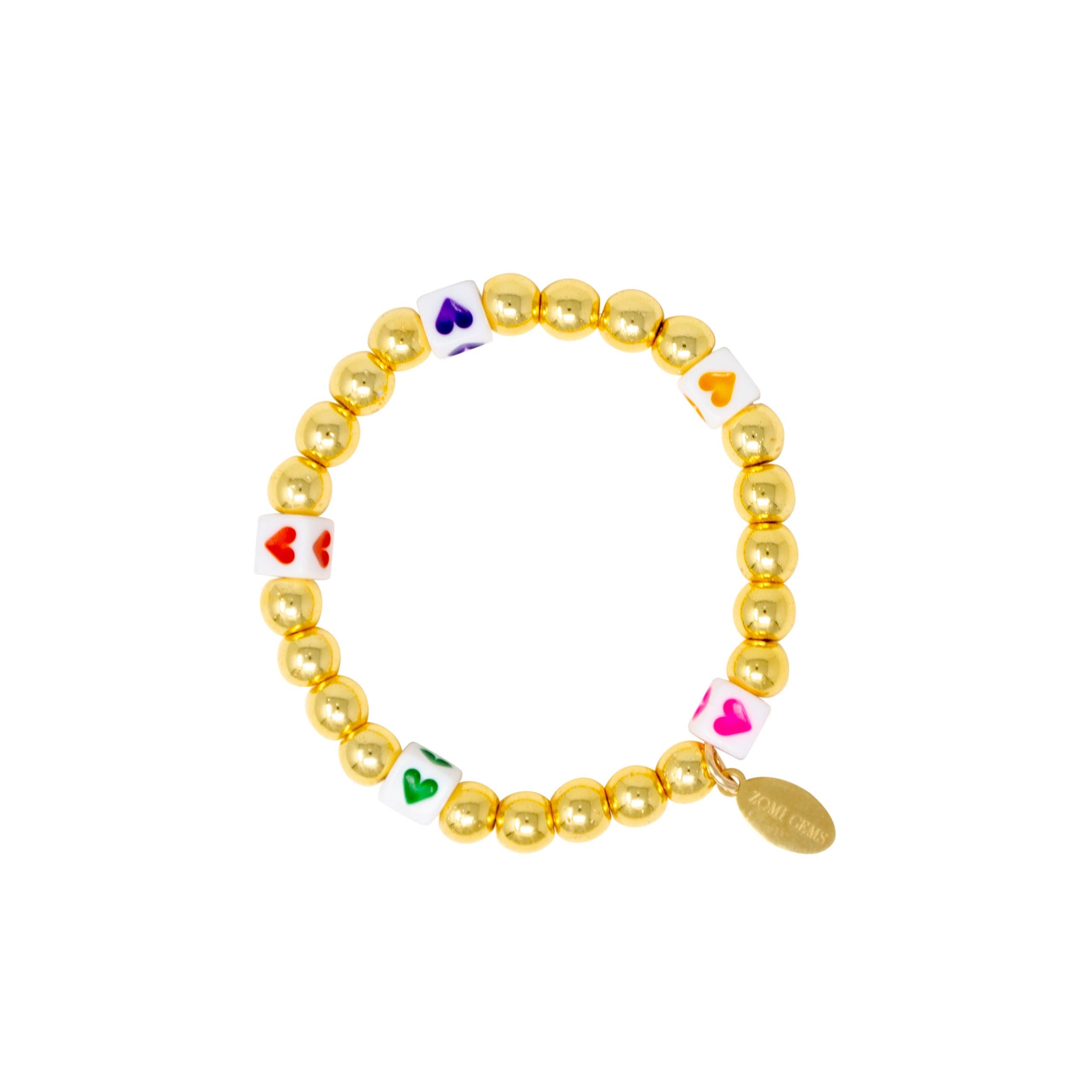 Girls Pearl & Gold Elegant Bracelet