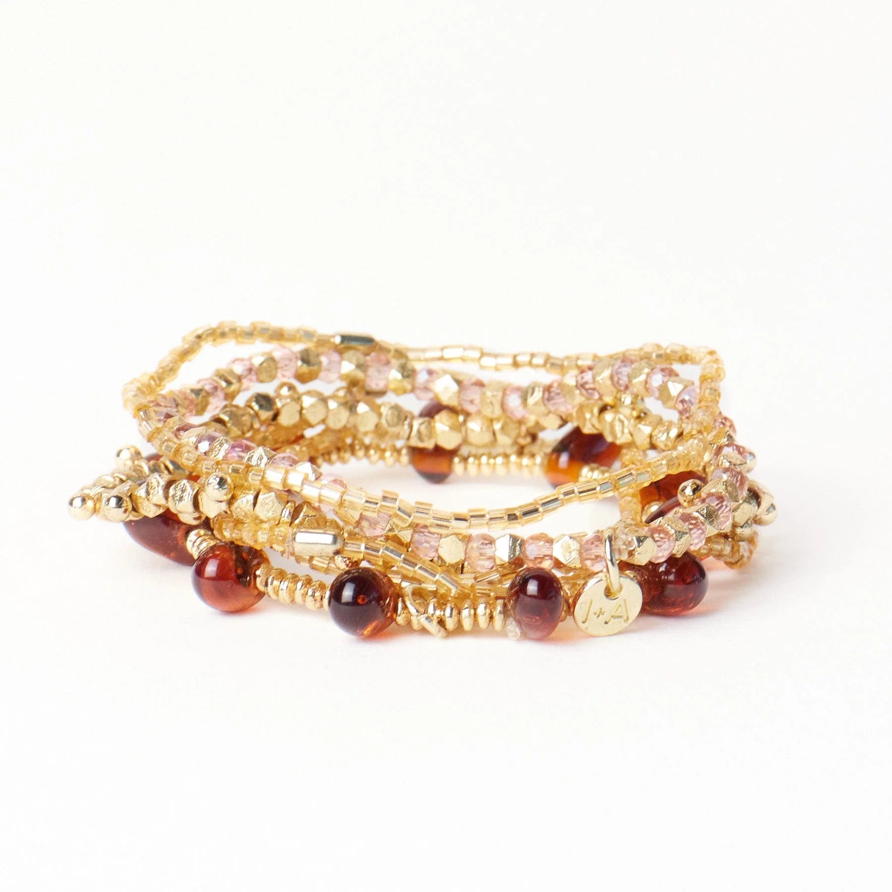 Ella Stack of 5 Stretch Bracelets