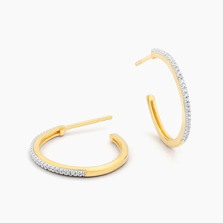 Gold A Hoop Thing Small Hoop Earrings
