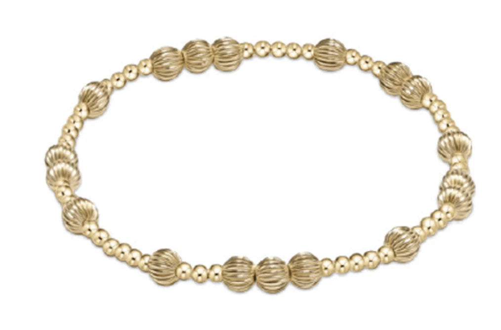 eNewton | Hope Unwritten Dignity 5mm Bead Bracelet - Gold