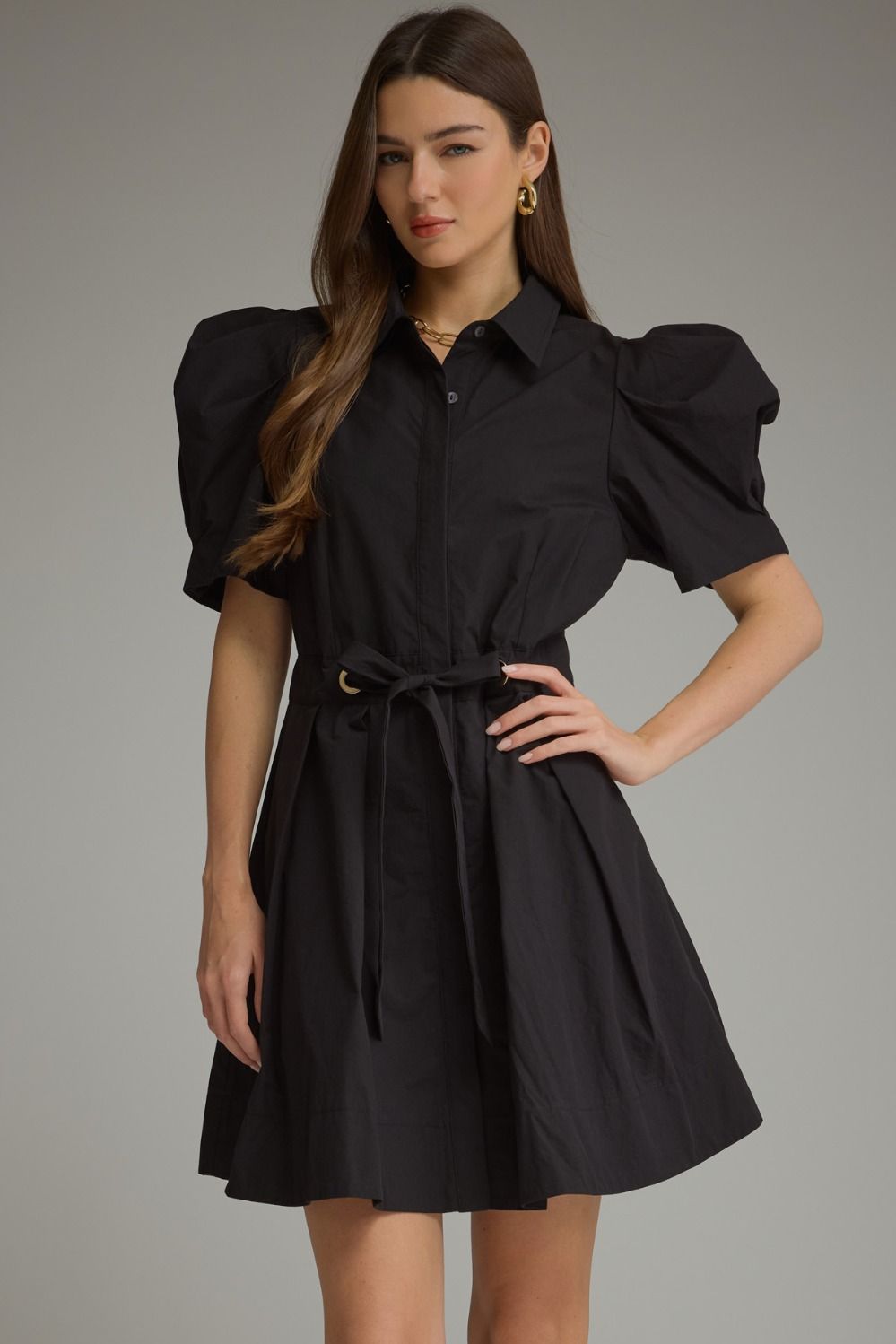 Skyler Puff Sleeve Mini Dress