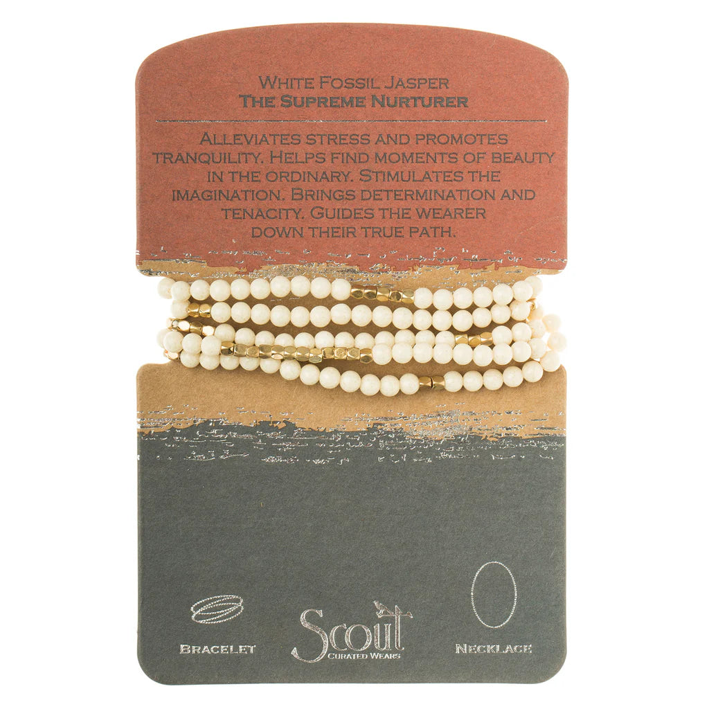 Scout Curated Wears Stone Wrap Bracelet/Necklace