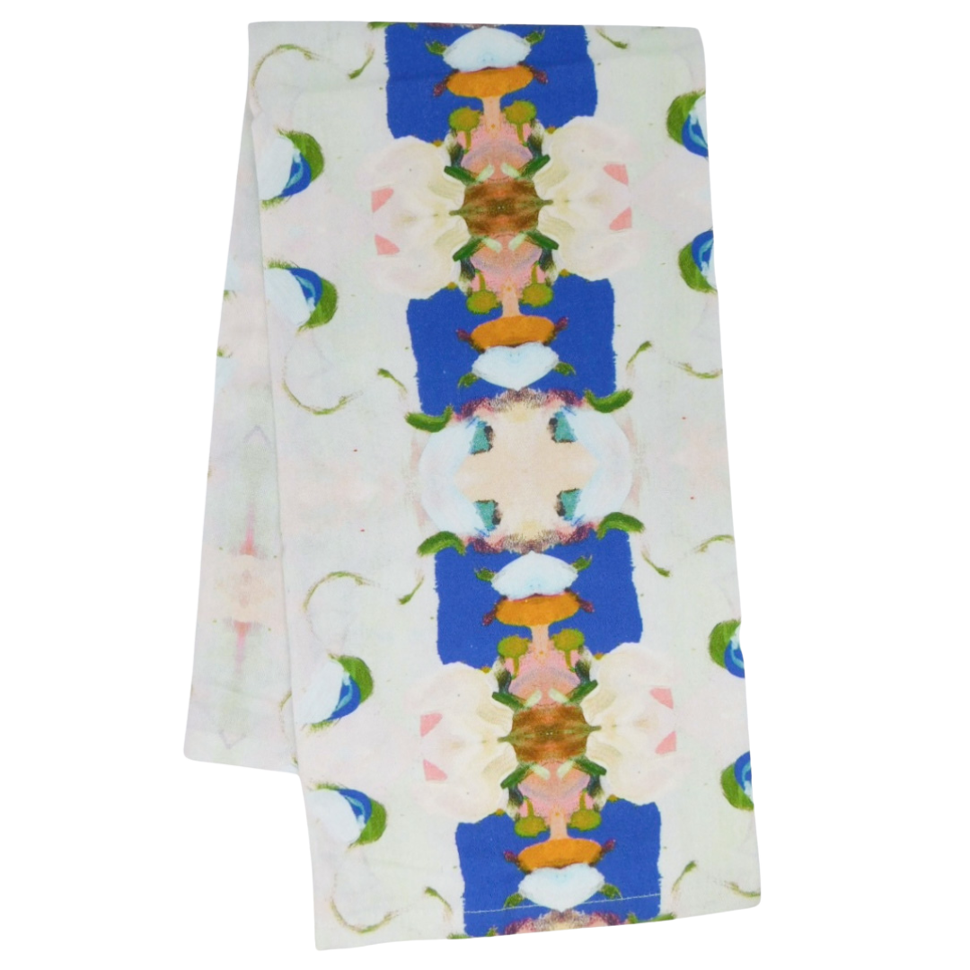 Laura Park | Monet's Garden Navy Tea Towel