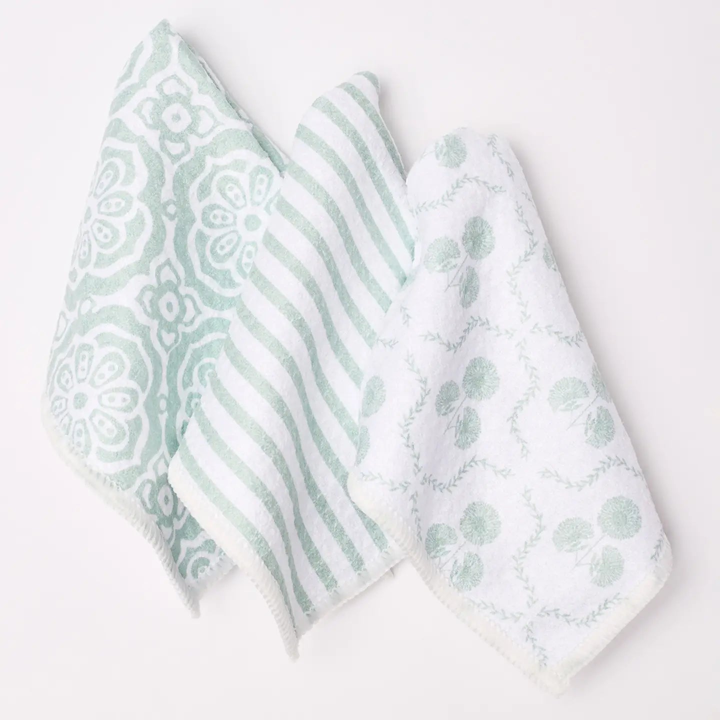 Quick Dry Set of 3 Wash Cloths