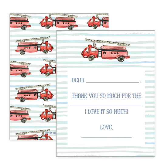 Over The Moon | Children's Thank You Notecards