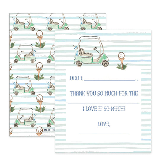 Over The Moon | Children's Thank You Notecards