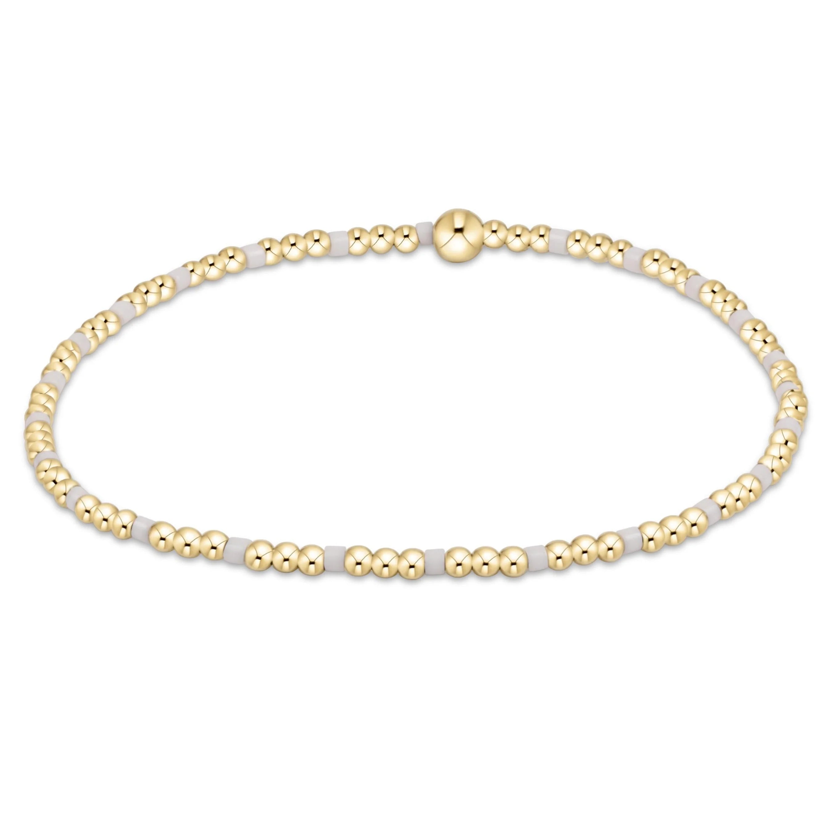 eNewton | Hope Sincerity Pattern 2 mm Bead Bracelet