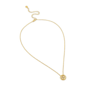 Gracewear Collection | Medallion Pendant Necklace - Gold