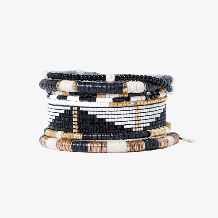 INK + ALLOY | Mixed Bracelet Stack of 7