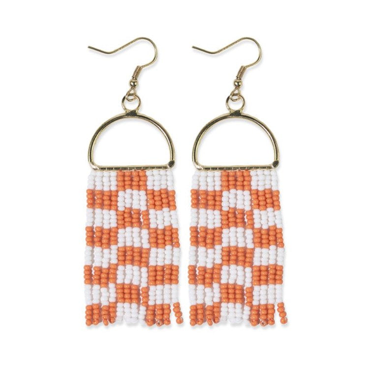 INK + ALLOY | Allison Gameday Beaded Fringe Earrings
