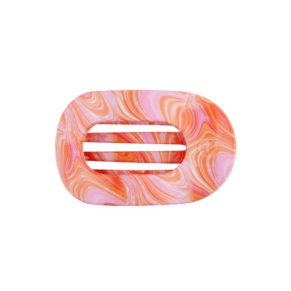 TELETIES | Medium Flat Round Hair Clip