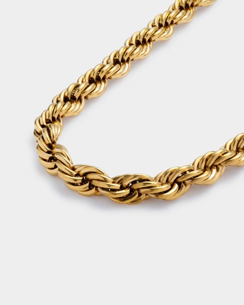 Reine Waterproof Gold Rope Necklace