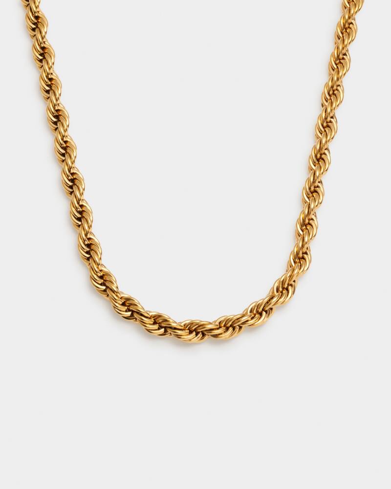 Reine Waterproof Gold Rope Necklace