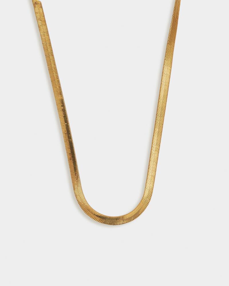 Ciana Waterproof Gold Snake Chain Necklace