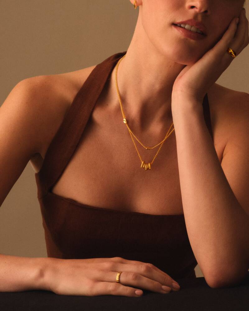 Laia Waterproof Gold Necklace