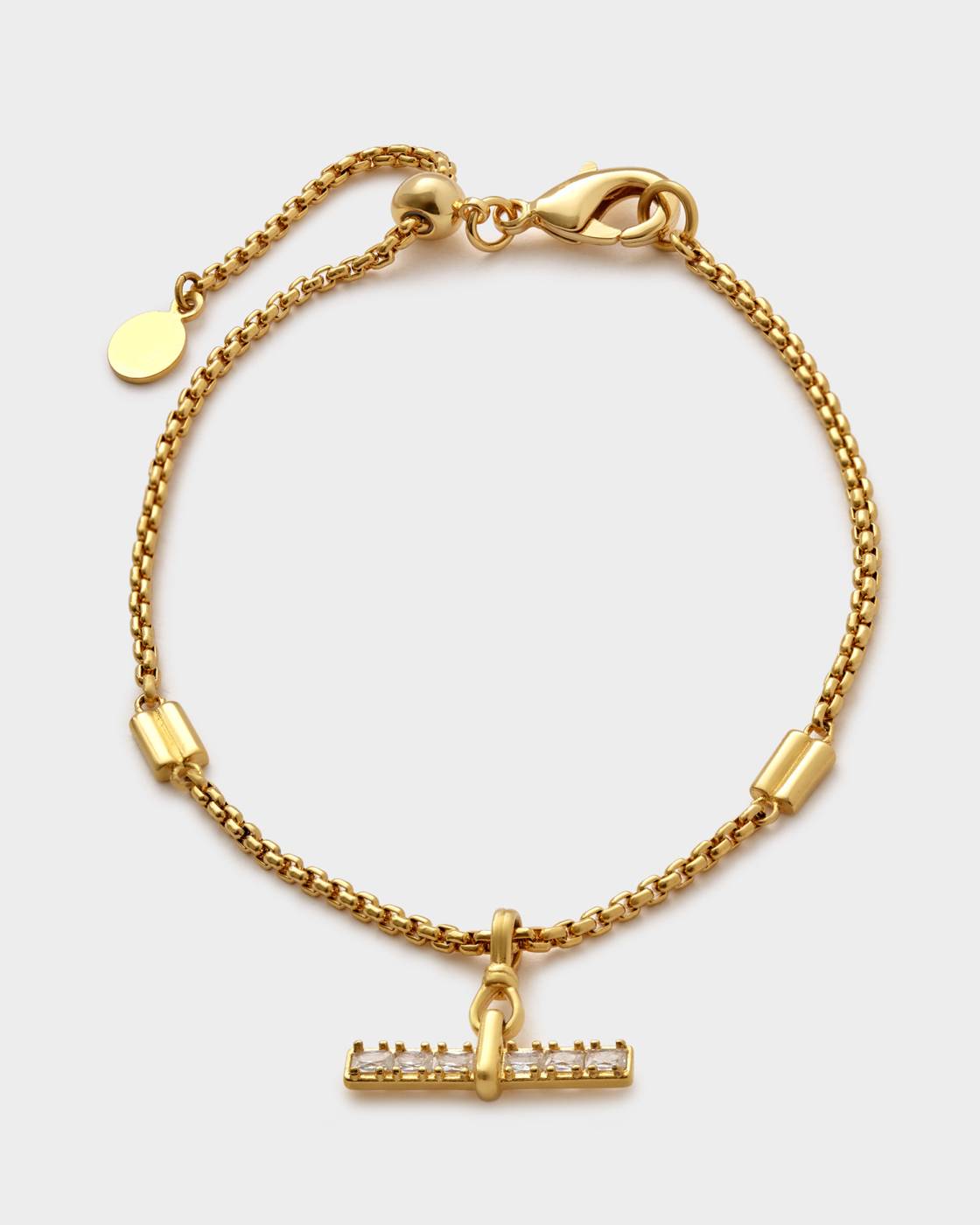 Lustre T-Bar Bracelet