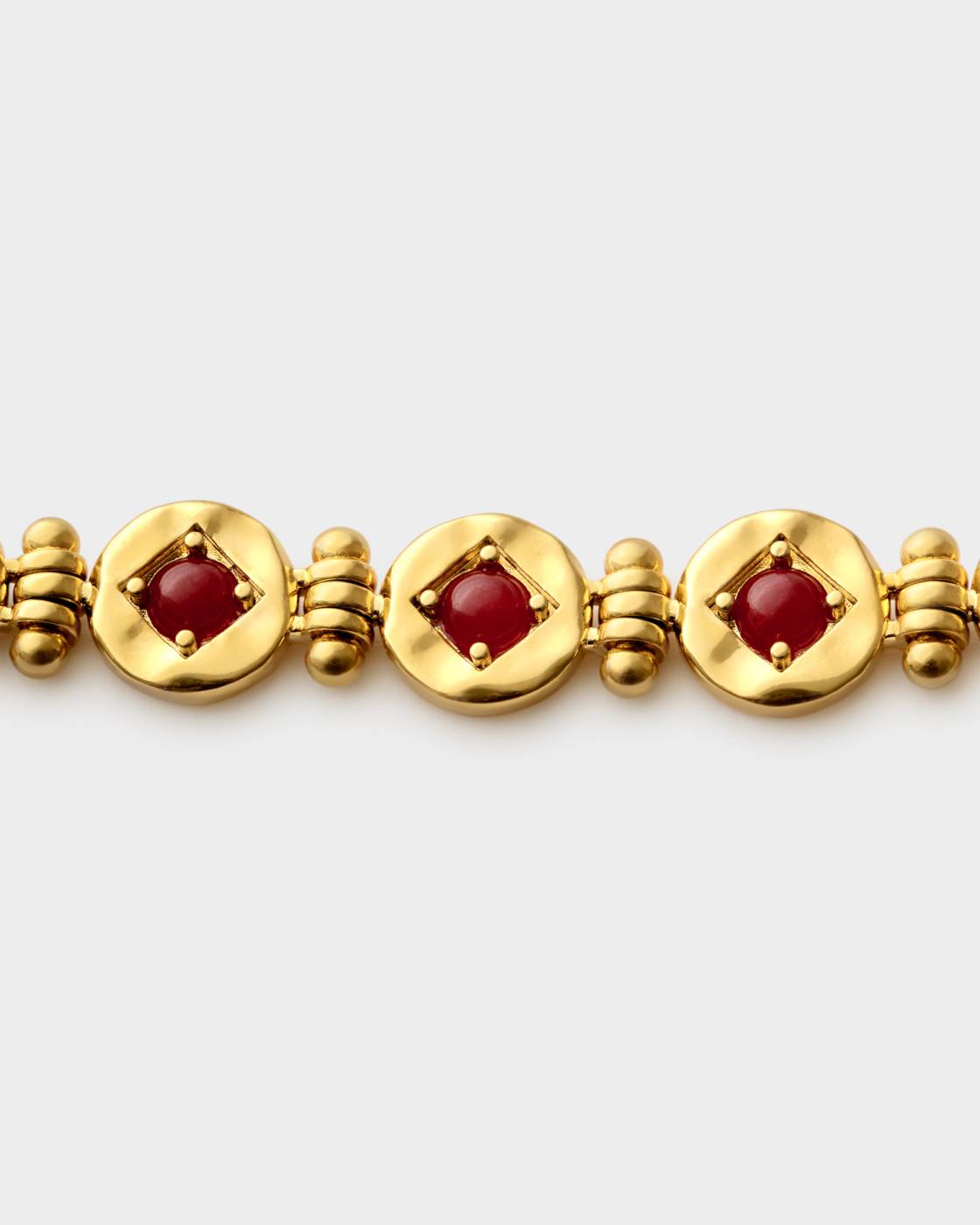 Rouge Noir Link Bracelet