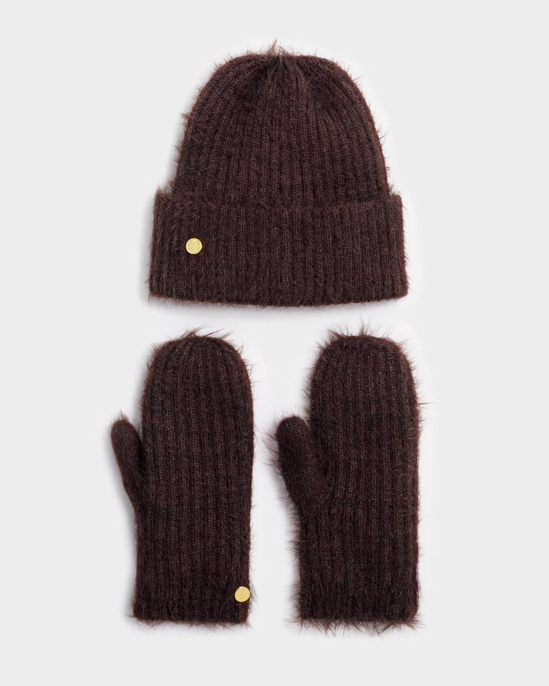 Hat & Mitten Set in Gift Box