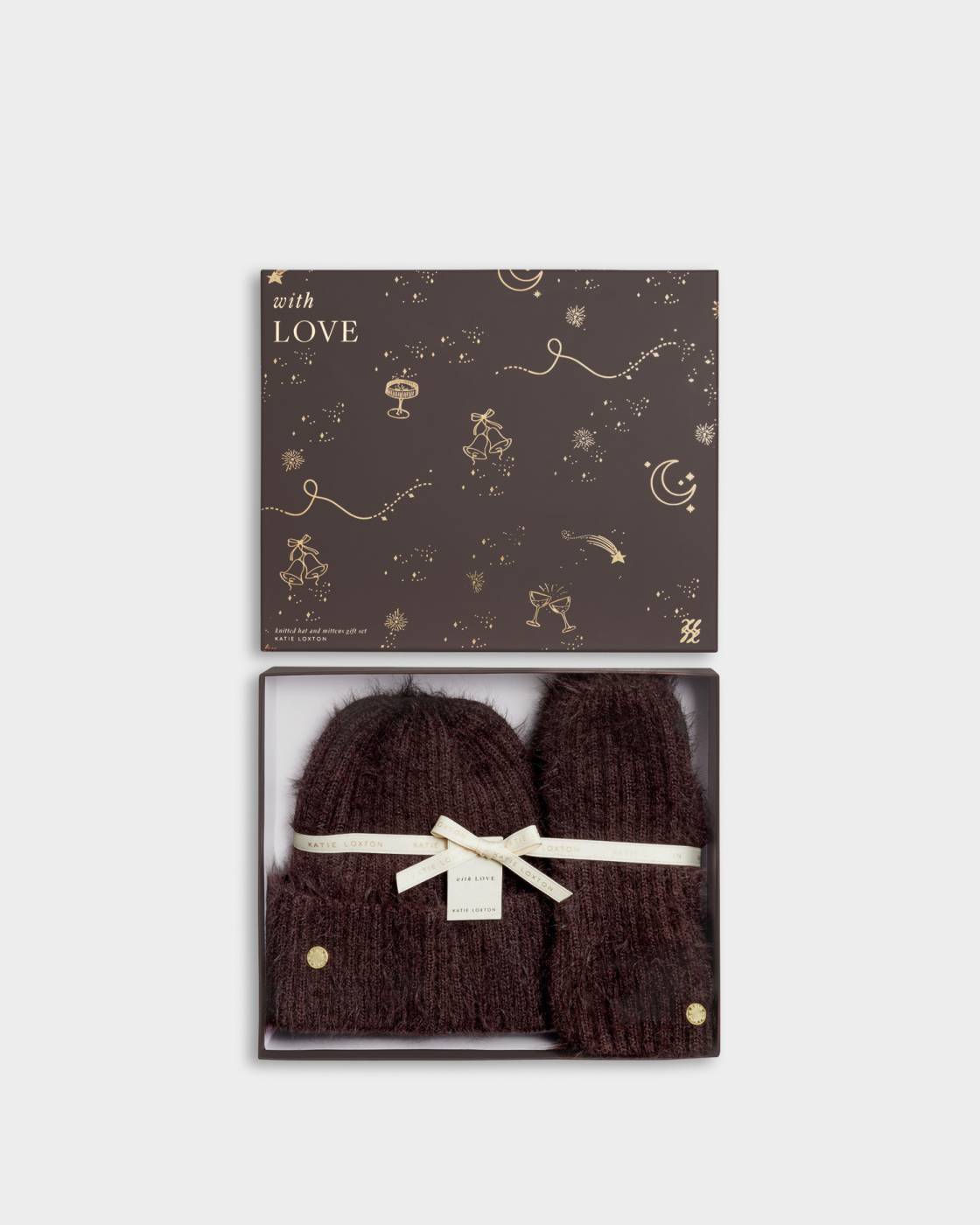 Hat & Mitten Set in Gift Box