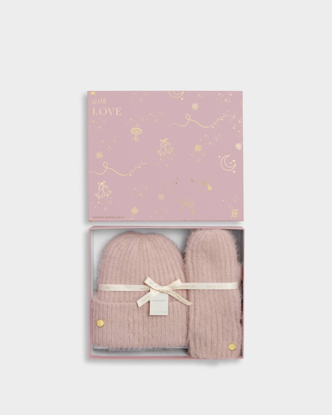 Hat & Mitten Set in Gift Box