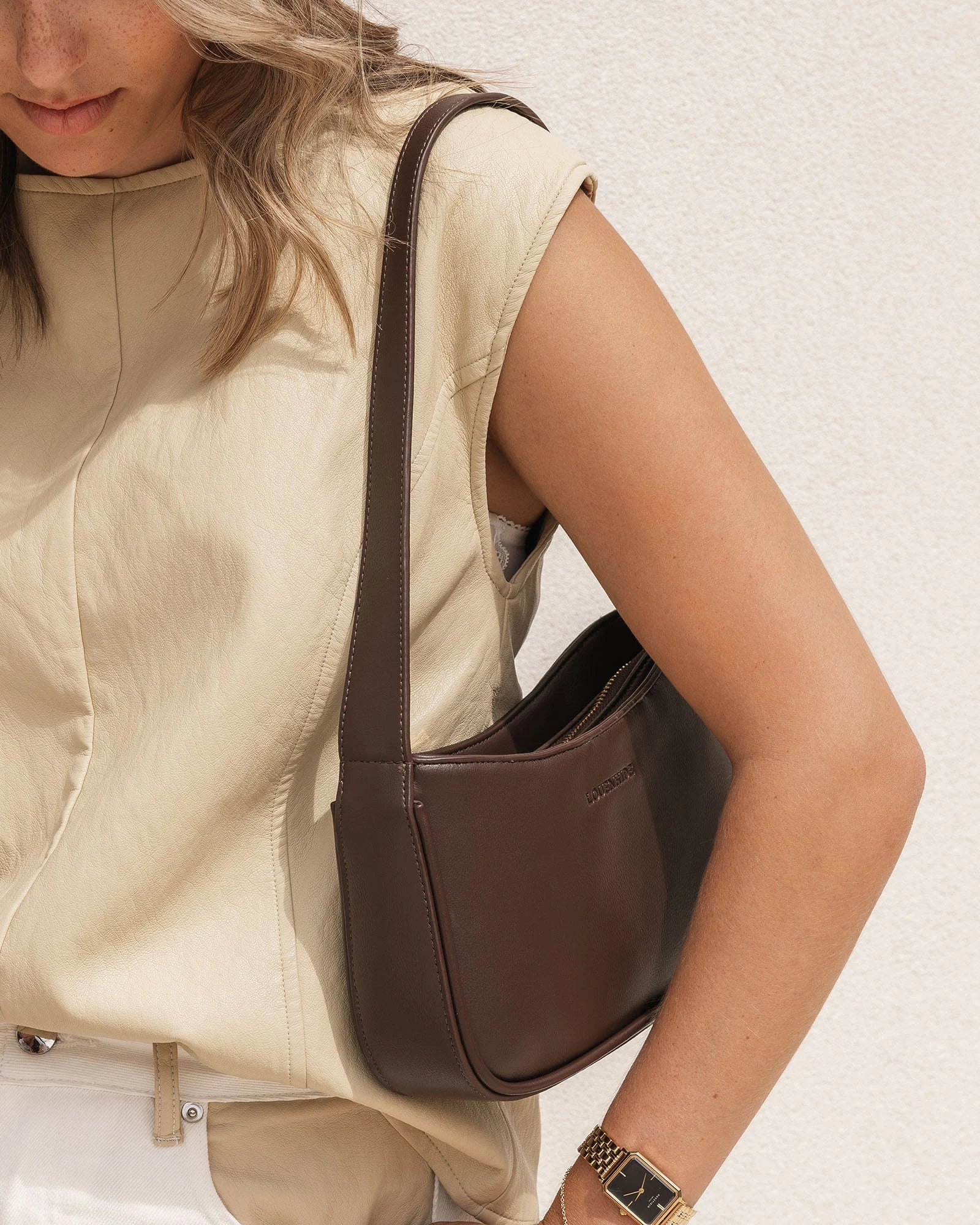 Louenhide | Ivy Shoulder Bag - Chocolate