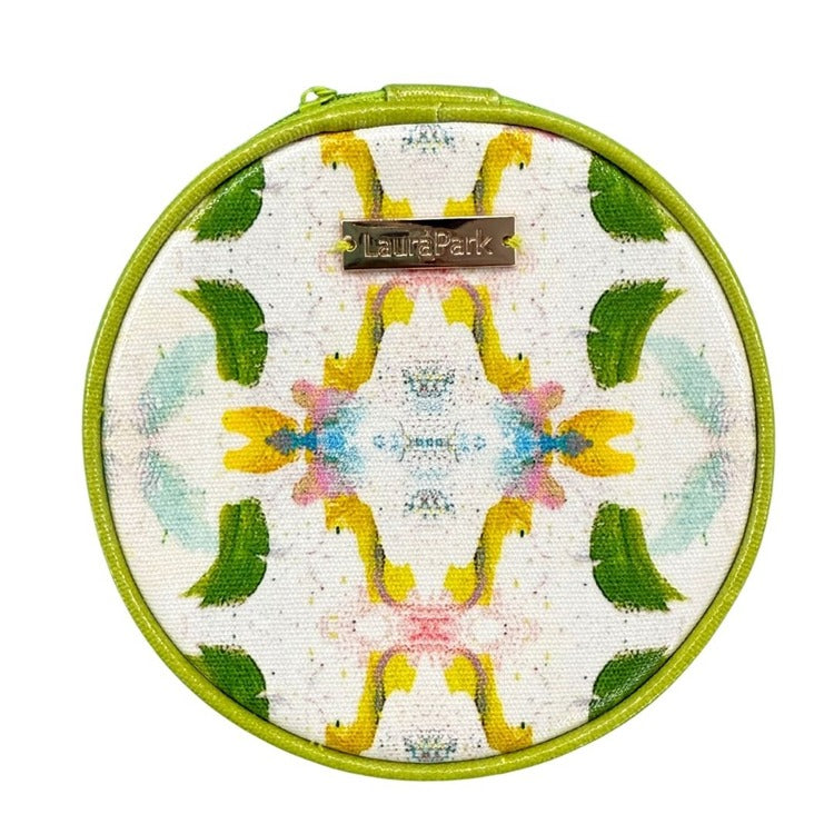 Dogwood Round Jewelry Case