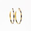 Ink + Alloy | Lulu Hoop Earring w/ Channel Set Beads