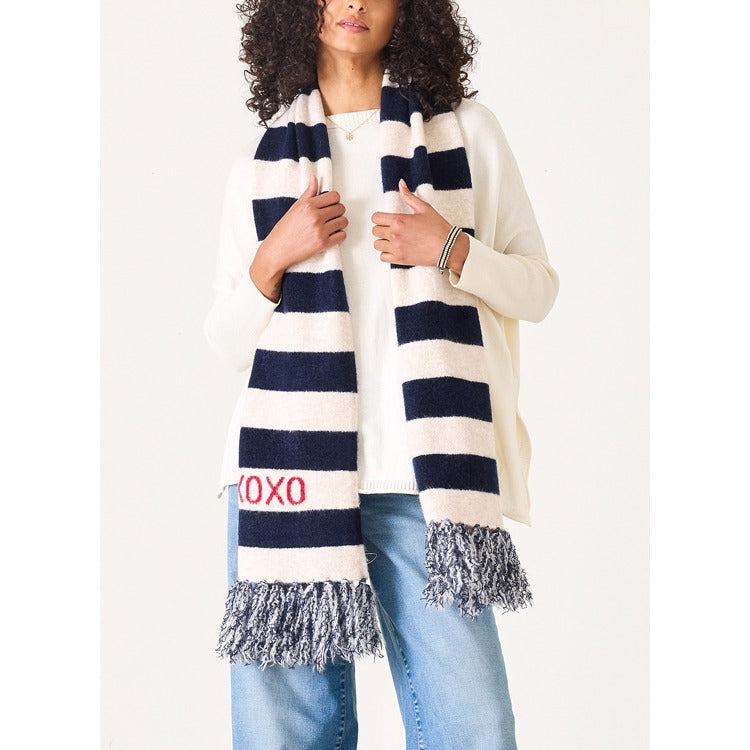 MERSEA | Sailor Love Whipstitch Fringe Scarf
