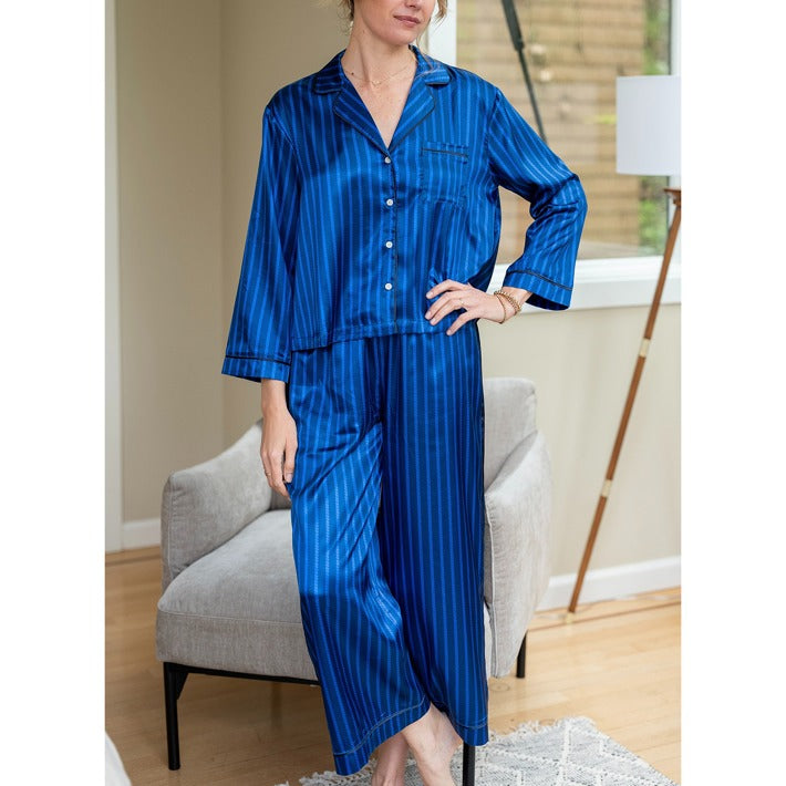 MERSEA | Satin Sailor PJ Set