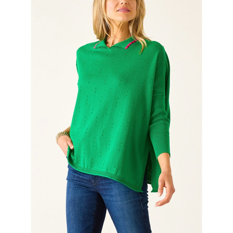 MERSEA | Catalina Cotton Gurley Polo Sweater