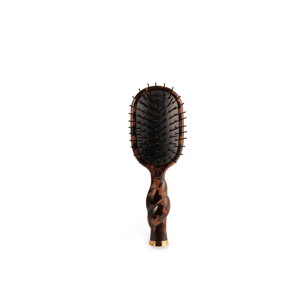 Mini Detangler Hair Brush for Medium Hair - Tortoise