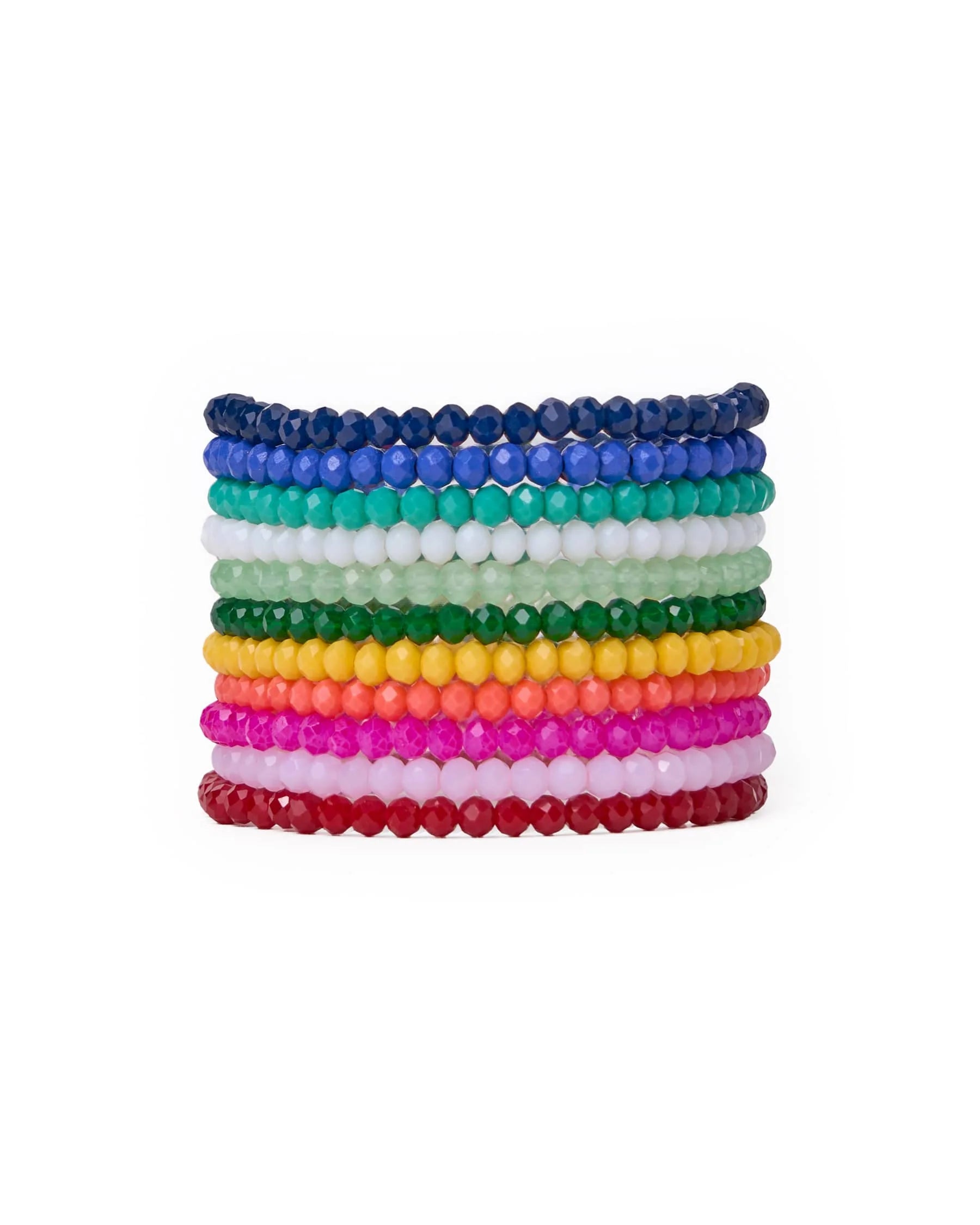 Patsy Crystal Rainbow Stretch Bracelet