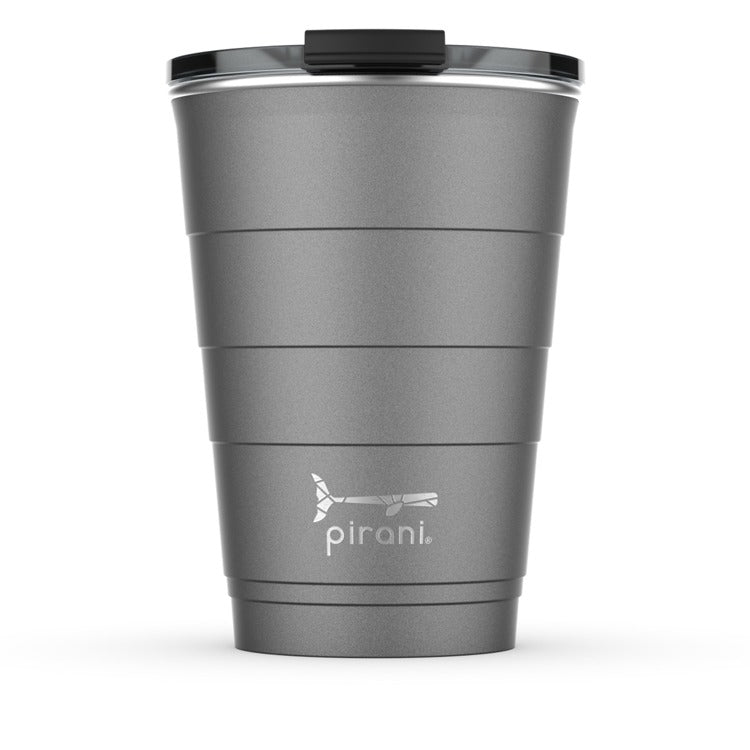 16oz Solid Metallic Tumbler - Slate