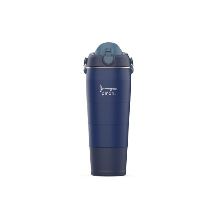 32 oz Solid Matte Water Bottle - The Deep (Navy)