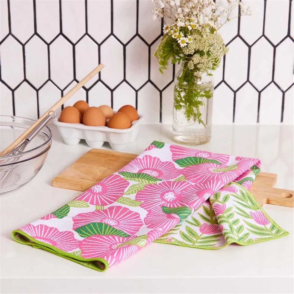 ROCKPAPERFLOWER | Tea Towel