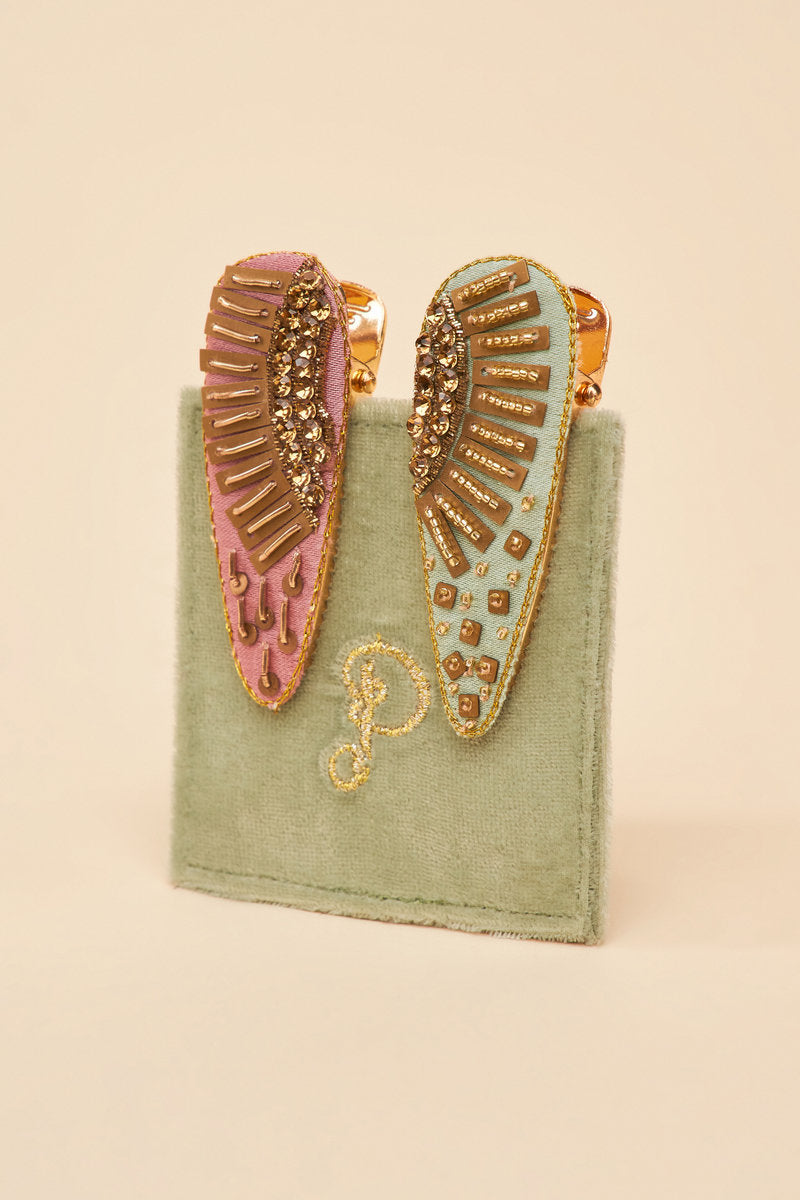 Powder Design | Jewelled Hair Clips