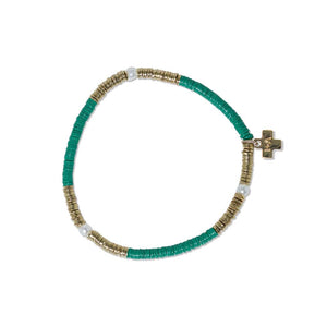 INK + ALLOY | Rory Gold and Pearl Stretch Bracelets