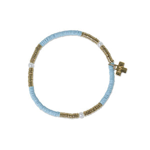 INK + ALLOY | Rory Gold and Pearl Stretch Bracelets