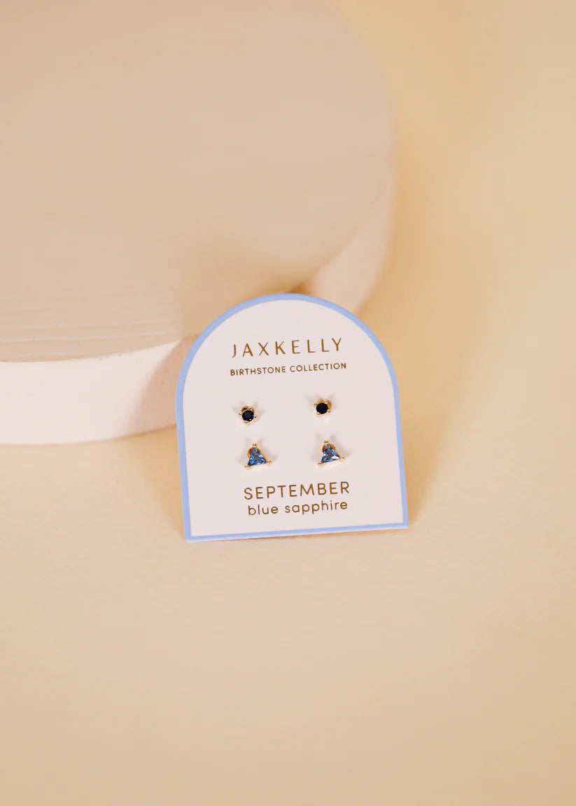 JAXKELLY || Birthstone Earrings