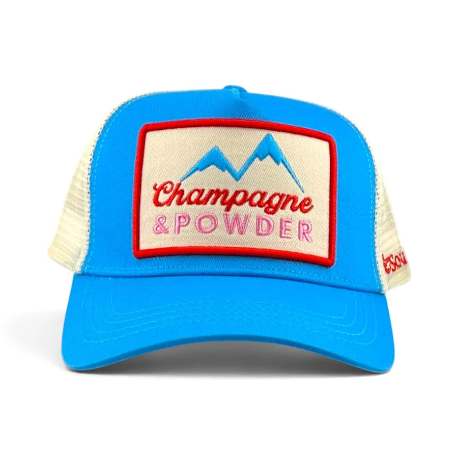 Champagne & Powder Trucker Hat