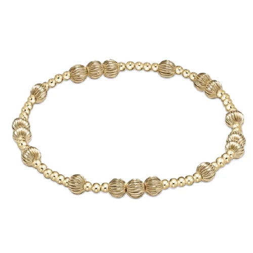 eNewton extends | Hope Unwritted Dignity Gold Bead Bracelet