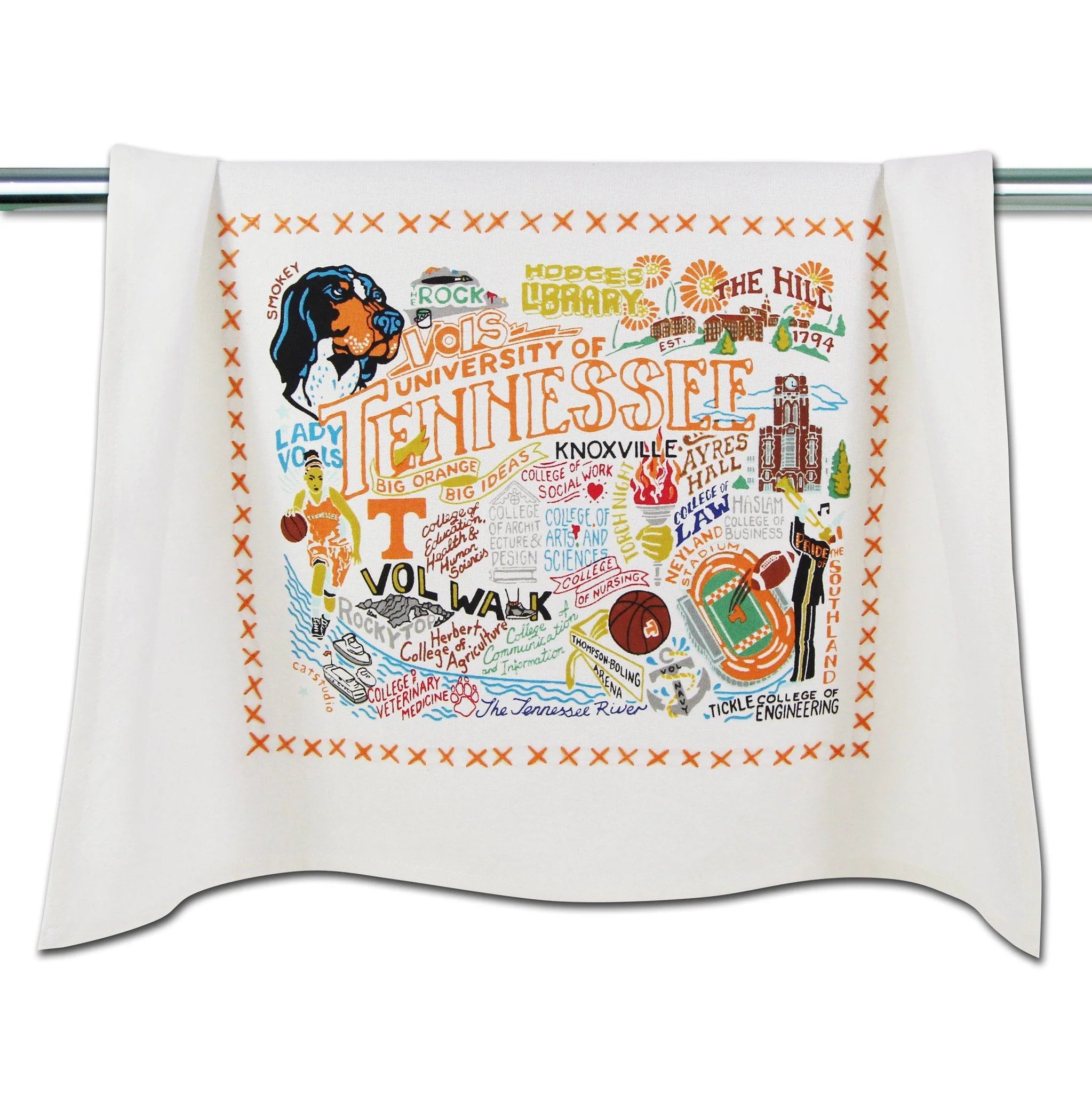 University of Tennessee Collegiate Dish Towel